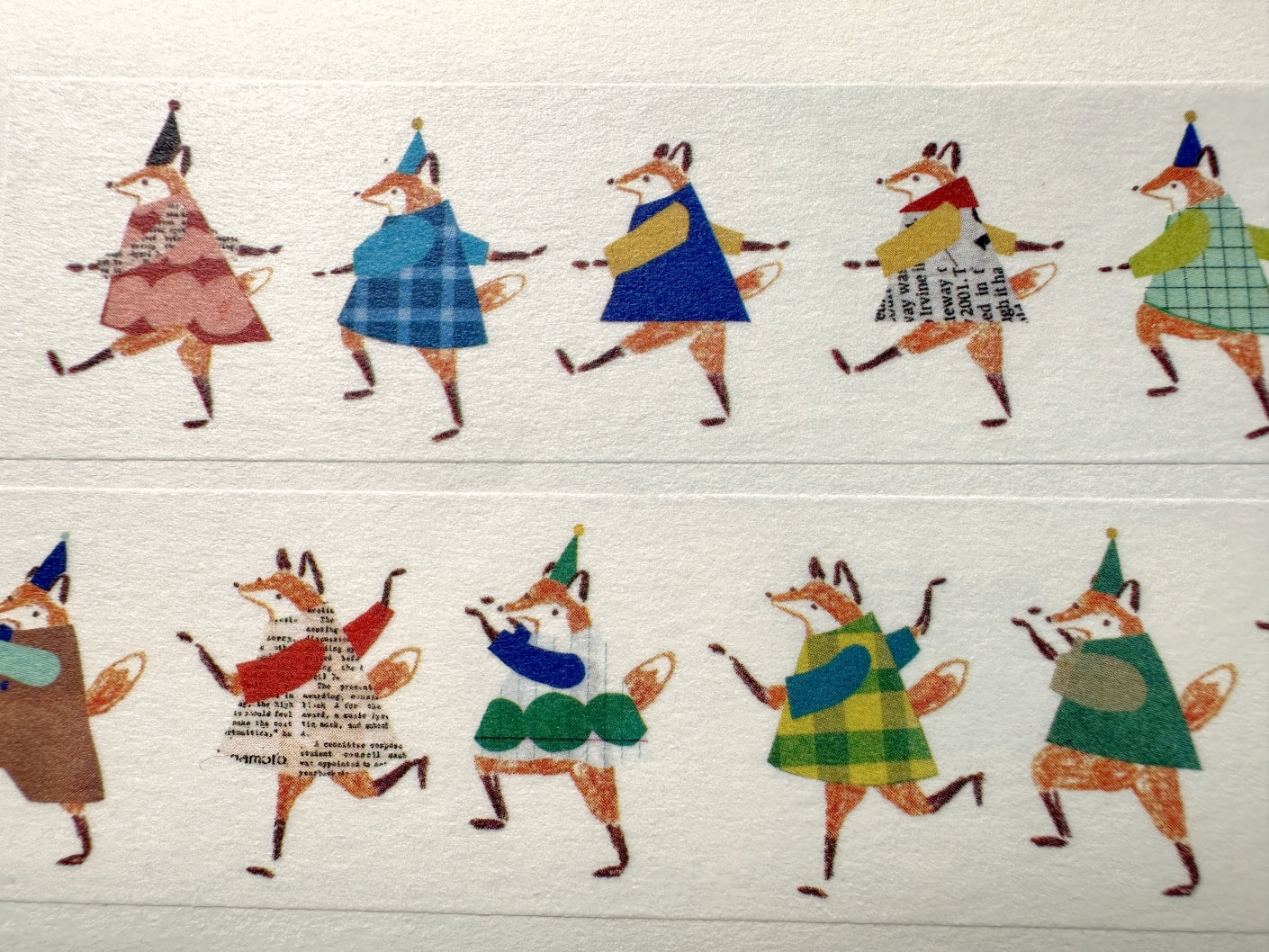 Hello Studio - Costume Variation washi tape SAMPLES