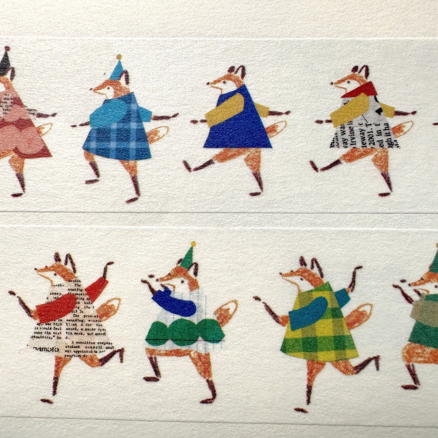 Hello Studio - Costume Variation washi tape SAMPLES