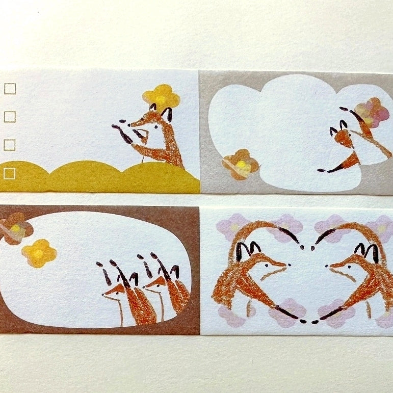 Hello Studio - Whisper Huchii sticky memo roll SAMPLES