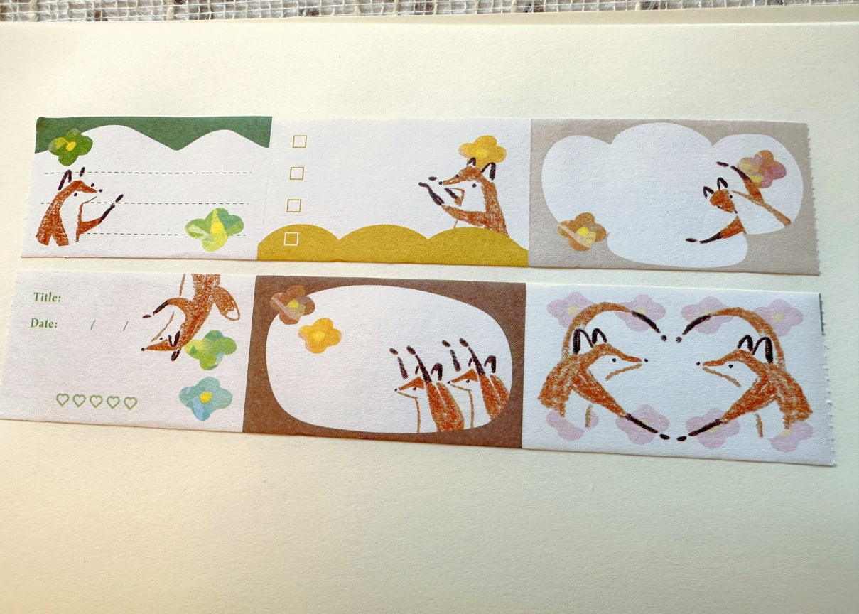 Hello Studio - Whisper Huchii sticky memo roll SAMPLES