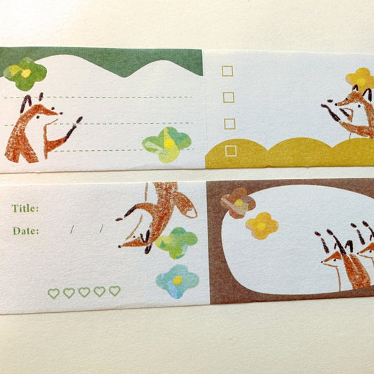 Hello Studio - Whisper Huchii sticky memo roll SAMPLES