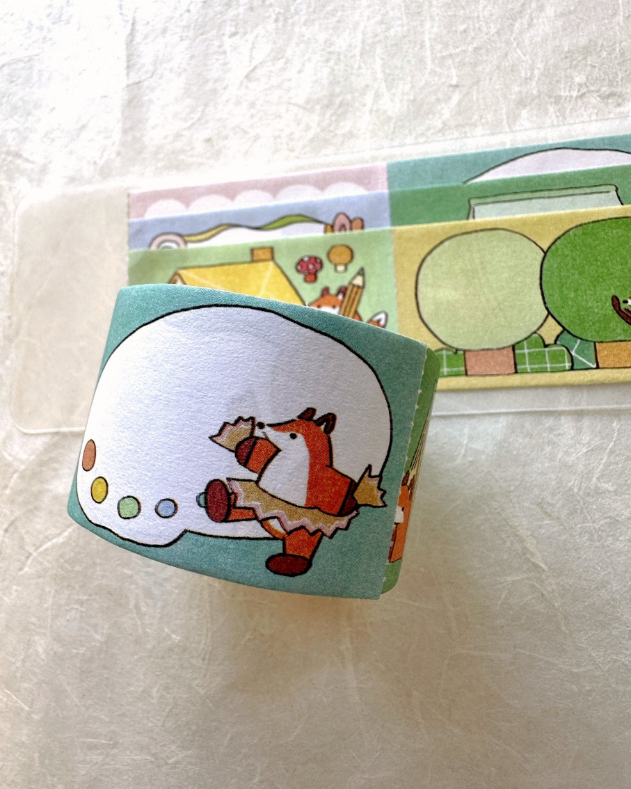 Hello Studio - Bungu Forest sticky memo roll SAMPLES