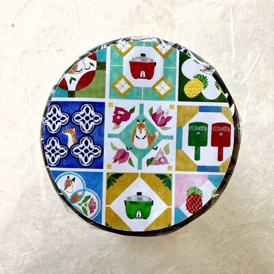 Hello Studio - Taiwanese Trinkets Tile PET tape SAMPLES