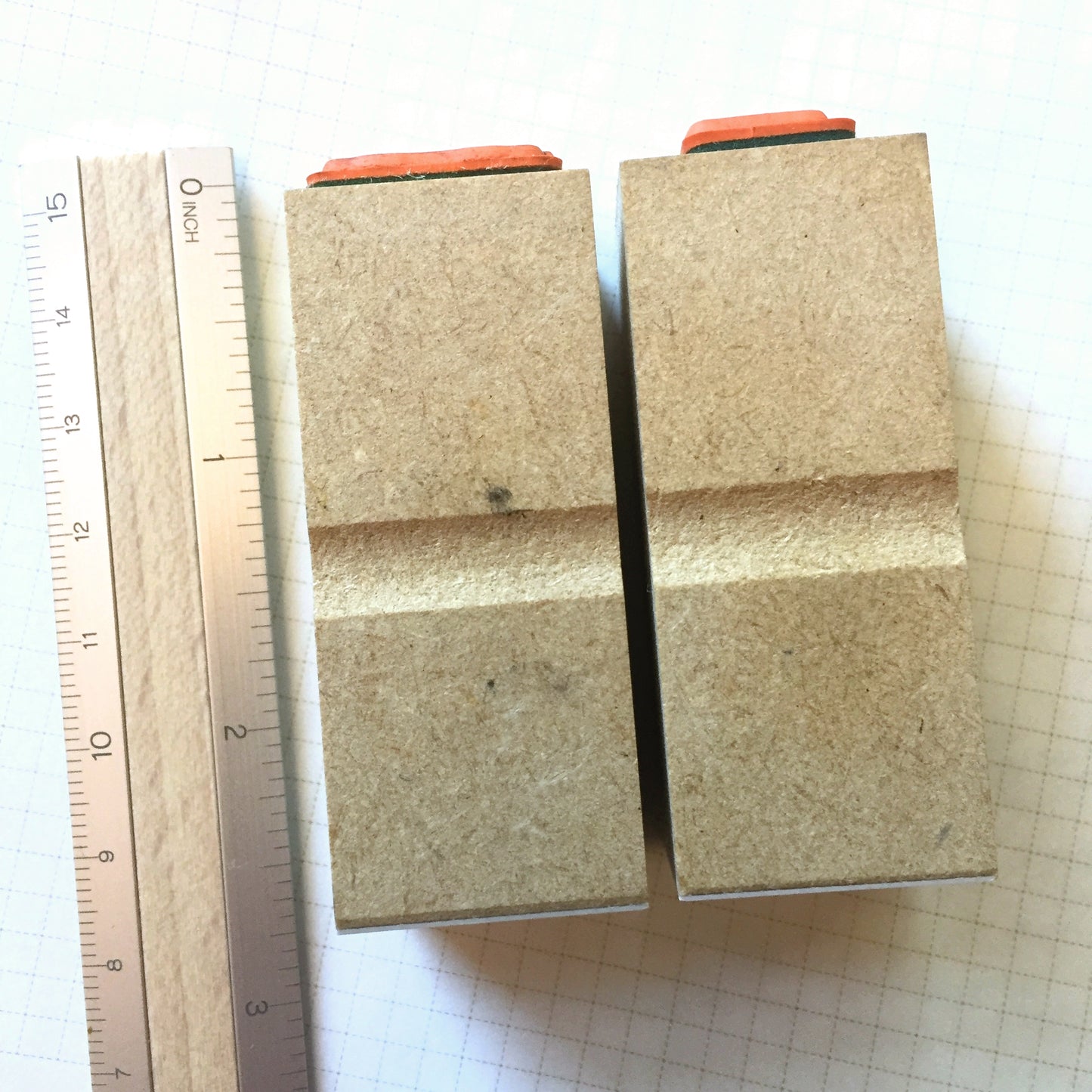Hobonichi x Osanpo - planner rubber stamps set of 2 [Pre-loved]