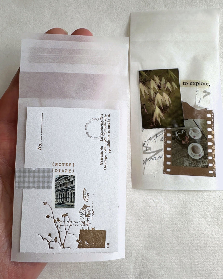 Hairmo - five label sticker rolls SAMPLES