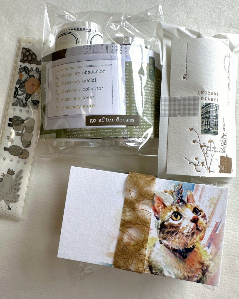 Hairmo - five label sticker rolls SAMPLES