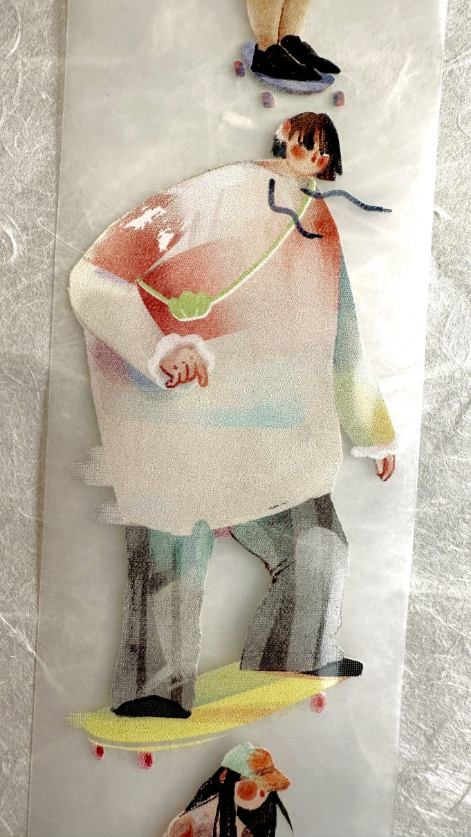 Idako - Carrying Wind PET tape (5.5 cm x 315 cm) SAMPLES