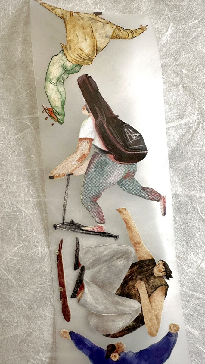 Idako - Carrying Wind PET tape (5.5 cm x 315 cm) SAMPLES