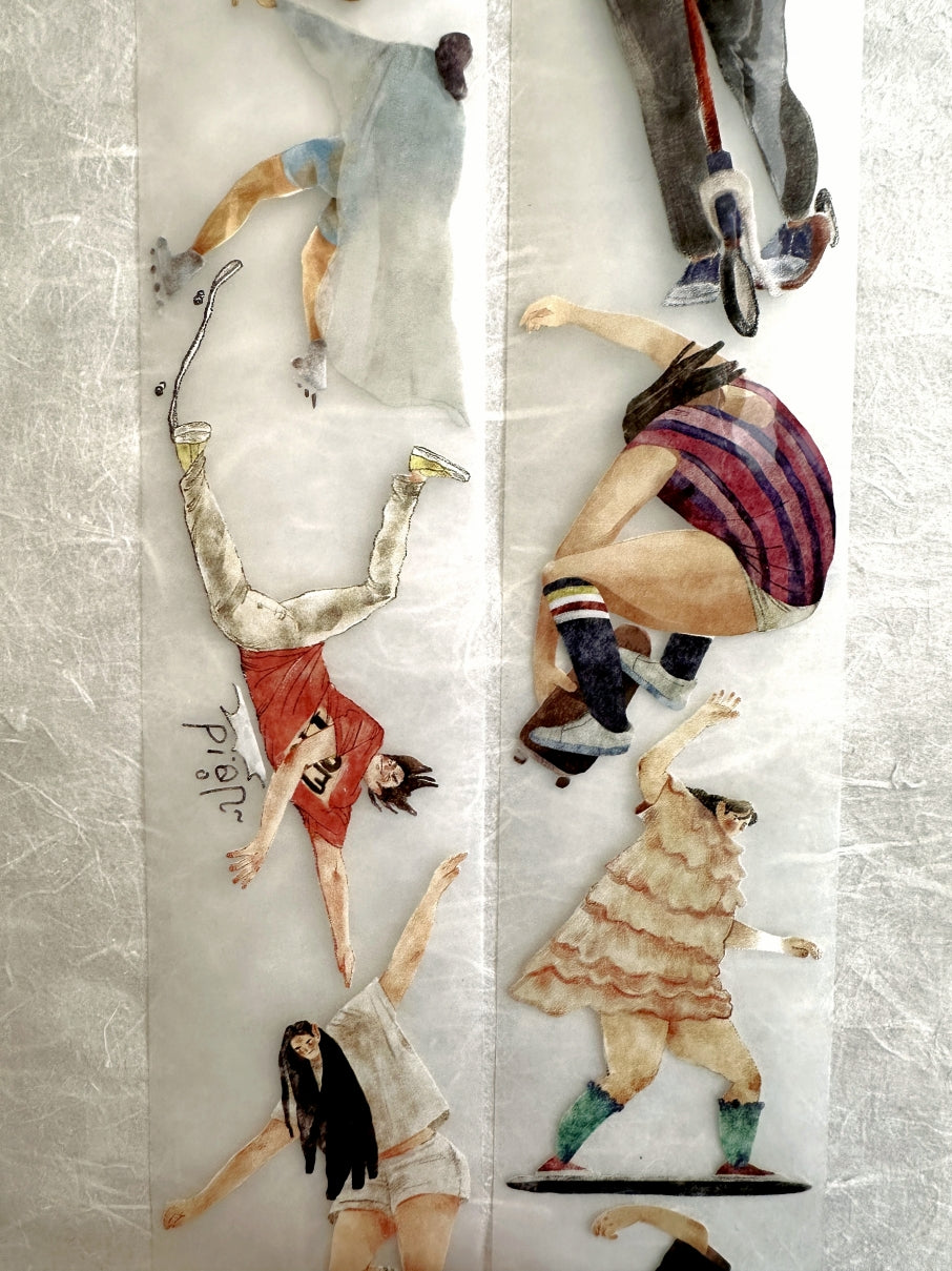 Idako - Carrying Wind PET tape (5.5 cm x 315 cm) SAMPLES