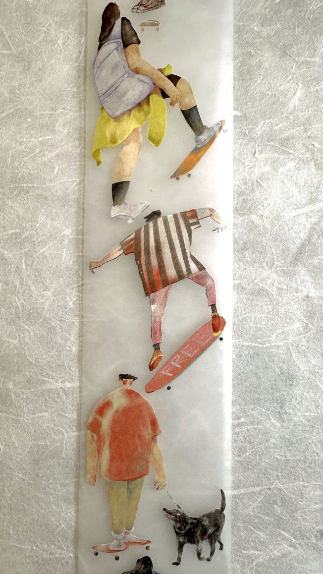 Idako - Carrying Wind PET tape (5.5 cm x 315 cm) SAMPLES