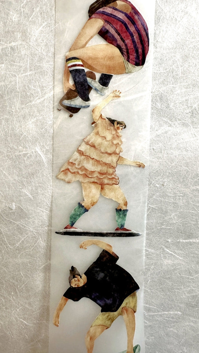 Idako - Carrying Wind PET tape (5.5 cm x 315 cm) SAMPLES