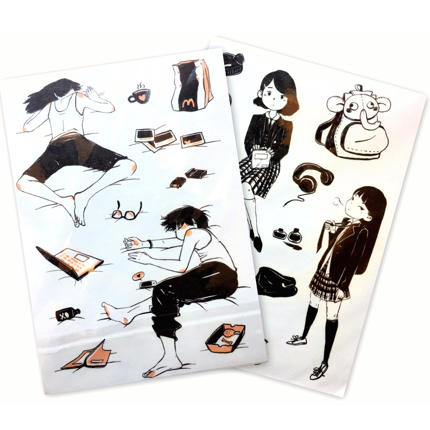 Idako - washi sticker packs
