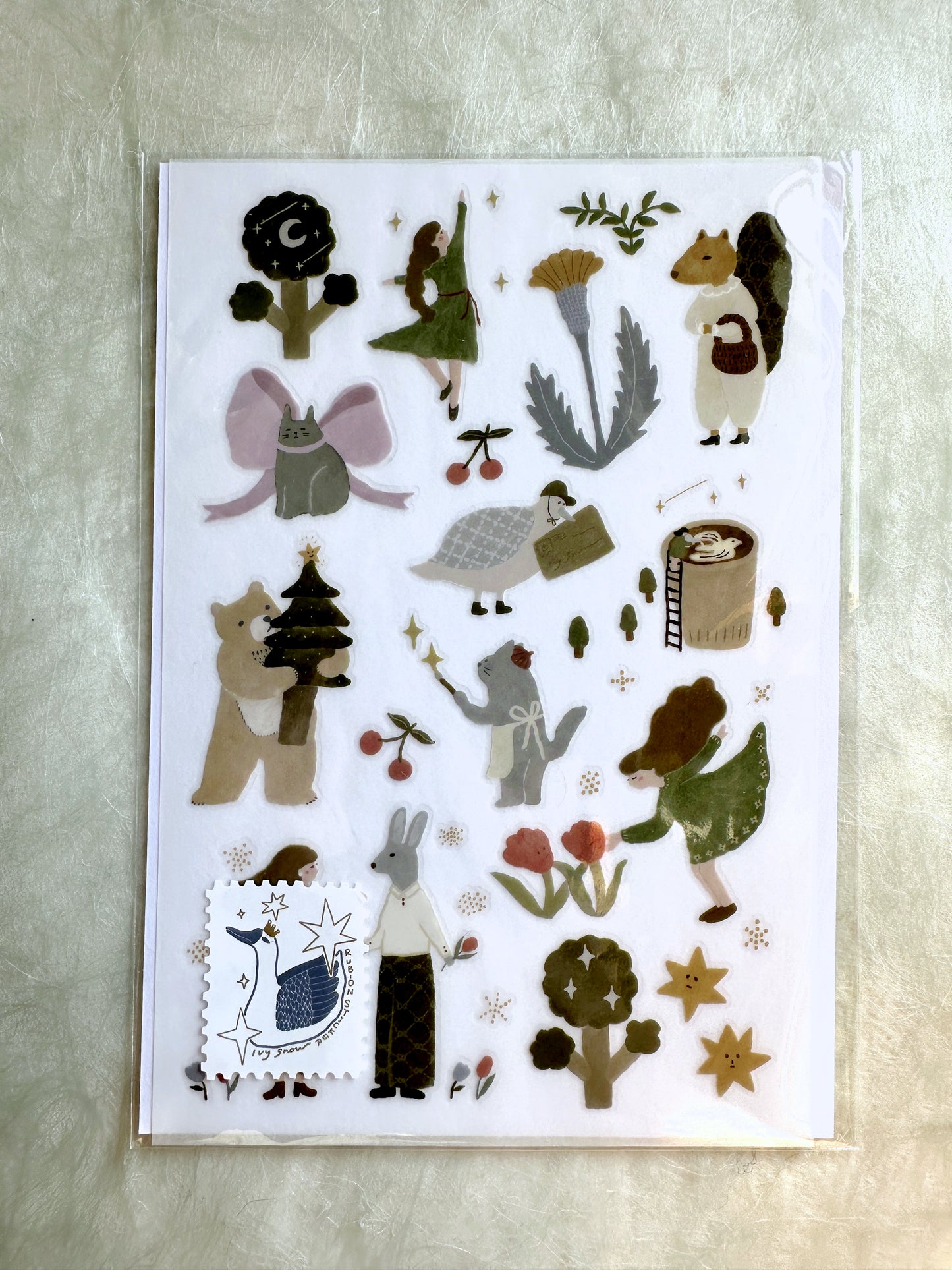 Ivy Snow - Forest Dance transfer stickers [Half-Pack]