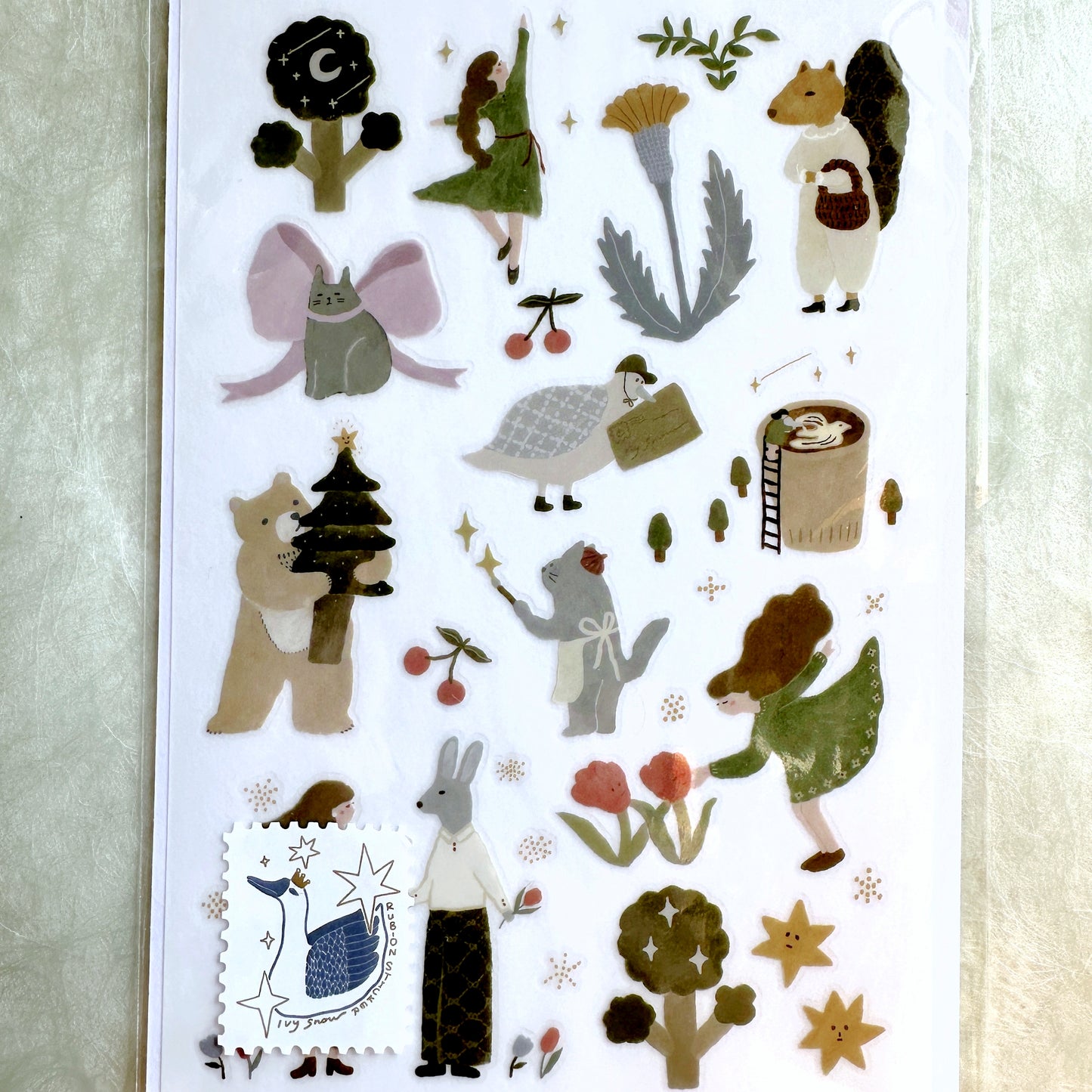 Ivy Snow - Forest Dance transfer stickers [Half-Pack]