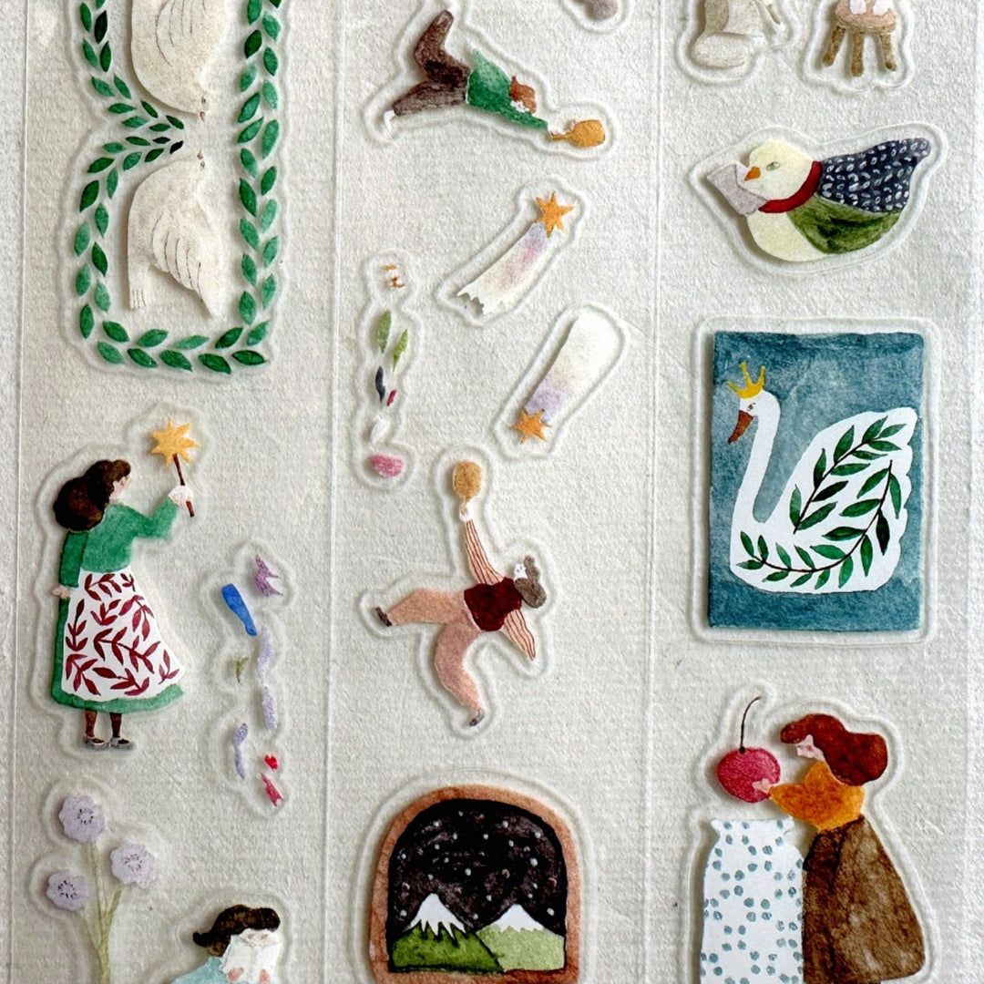 Ivy Snow - A Lovely Day kiss-cut PET tape SAMPLES