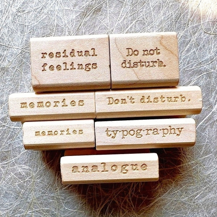 TAOthings Studio - Analogue rubber stamp
