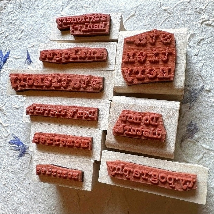 TAOthings Studio - Analogue rubber stamp