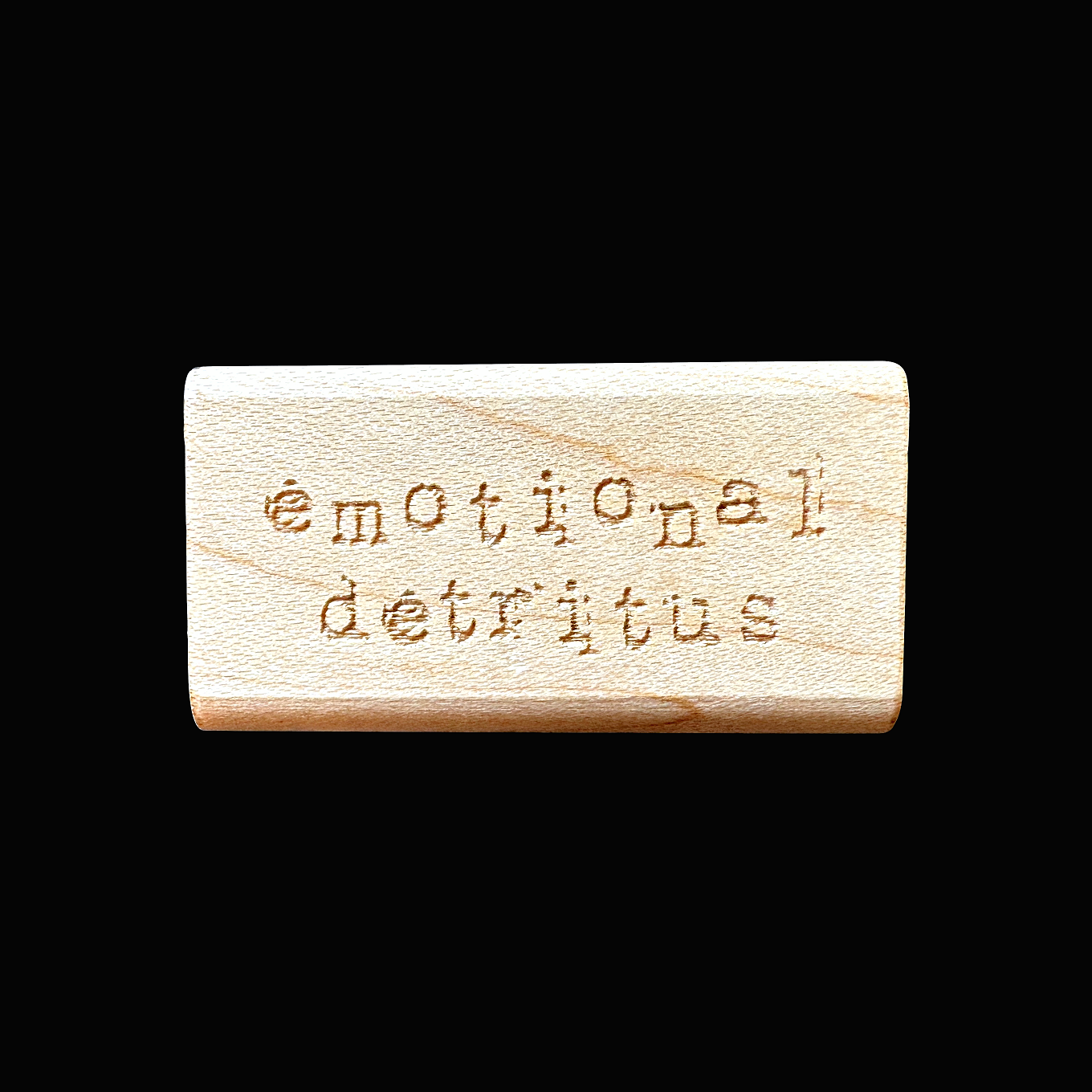 TAOthings Studio - Emotional Detritus rubber stamp