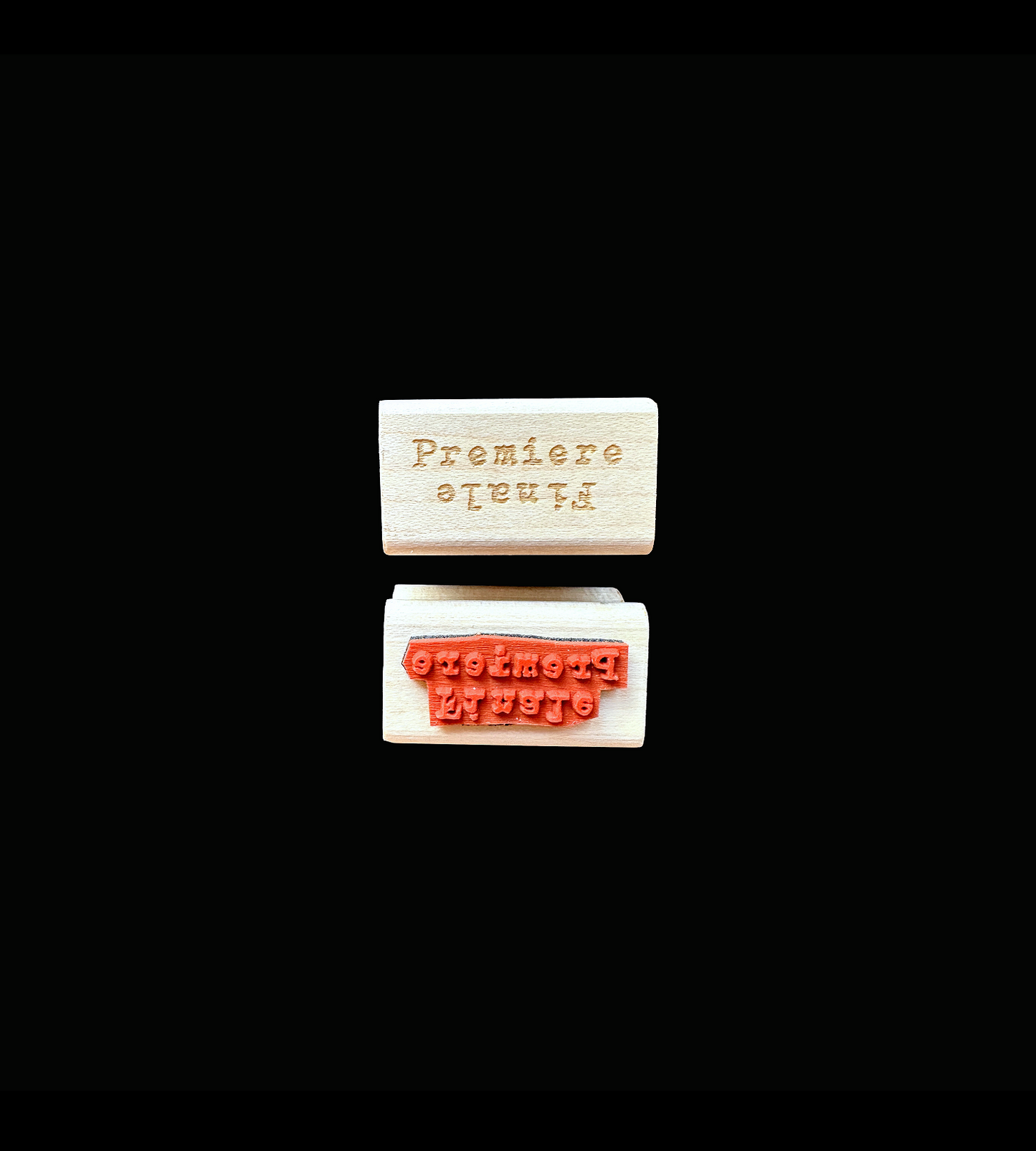 TAOthings Studio - Premiere/Finale & Episode rubber stamps (for beginnings, endings, and in betweens)
