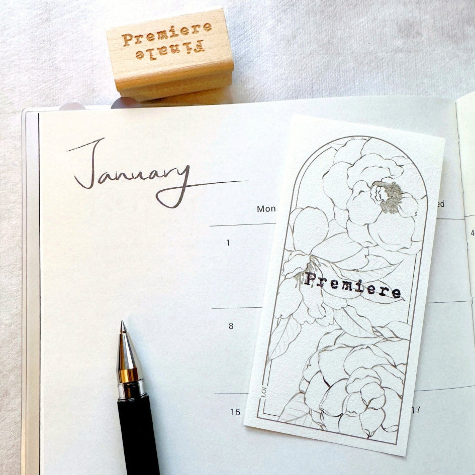 TAOthings Studio - Premiere/Finale & Episode rubber stamps (for beginnings, endings, and in betweens)