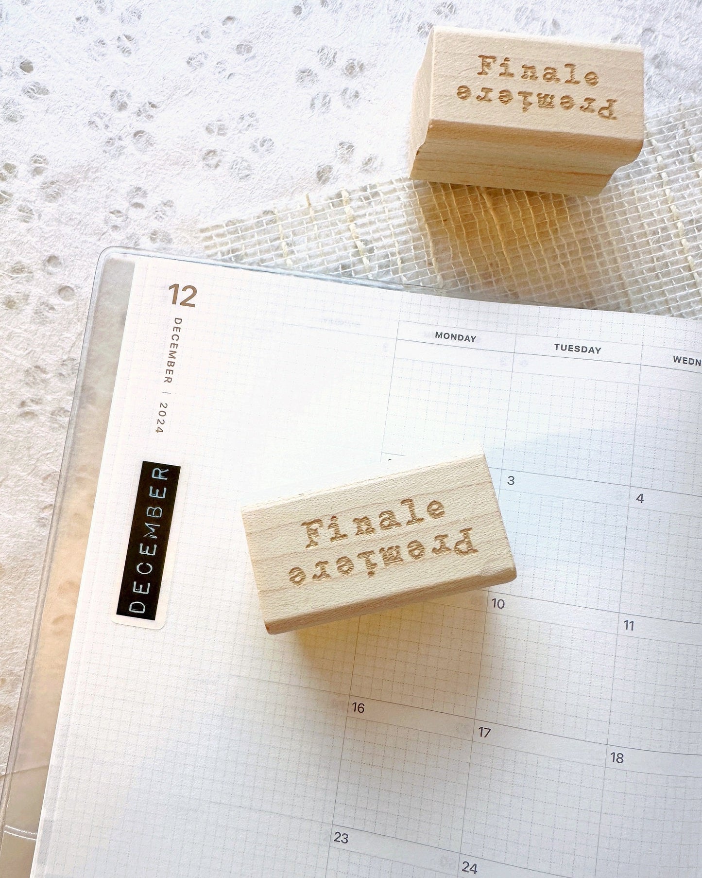 TAOthings Studio - Premiere/Finale & Episode rubber stamps (for beginnings, endings, and in betweens)