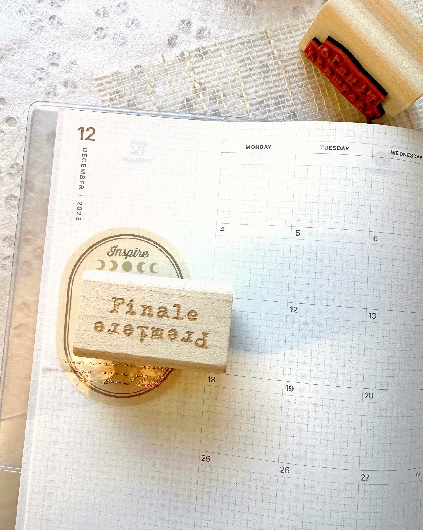 TAOthings Studio - Premiere/Finale & Episode rubber stamps (for beginnings, endings, and in betweens)
