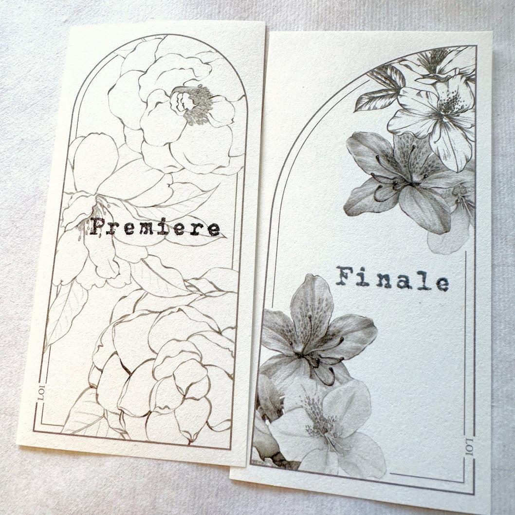 TAOthings Studio - Premiere/Finale & Episode rubber stamps (for beginnings, endings, and in betweens)