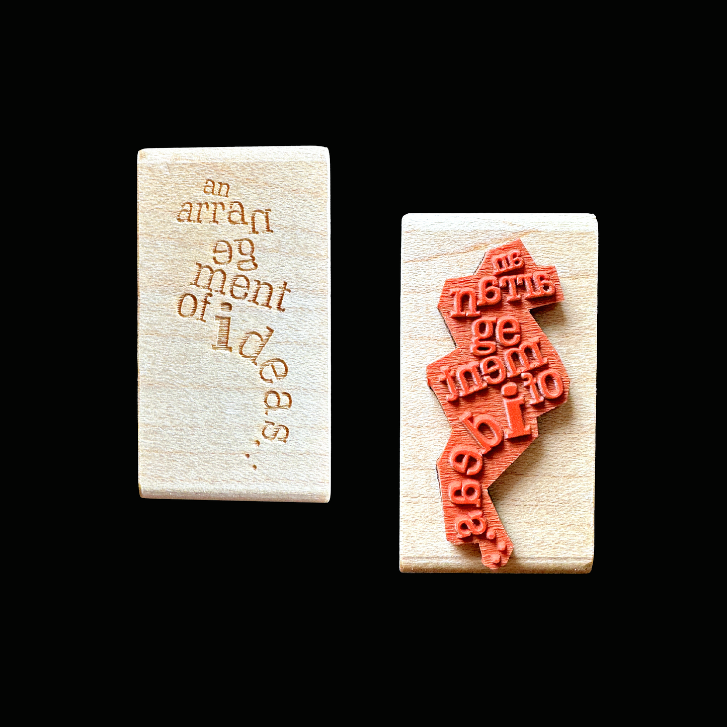 TAOthings Studio - An Arrangement of Ideas rubber stamp
