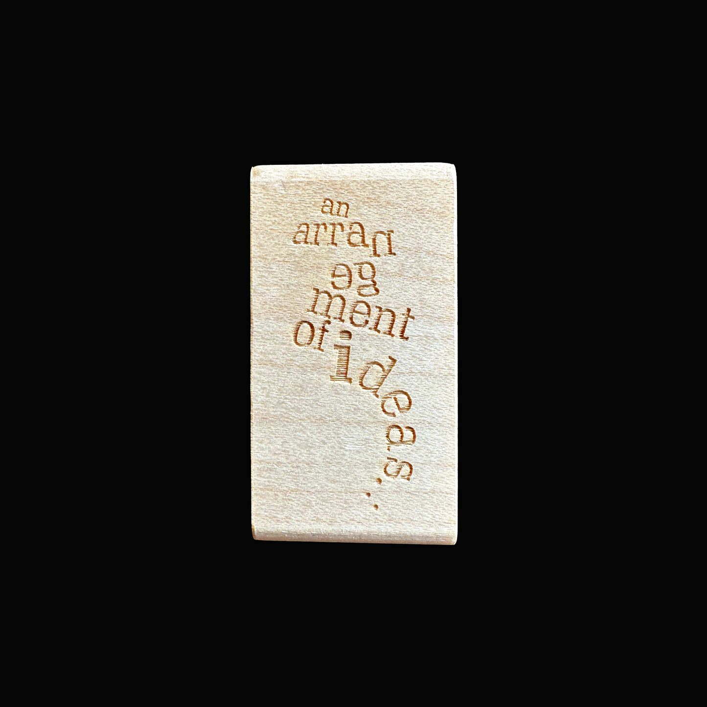 TAOthings Studio - An Arrangement of Ideas rubber stamp