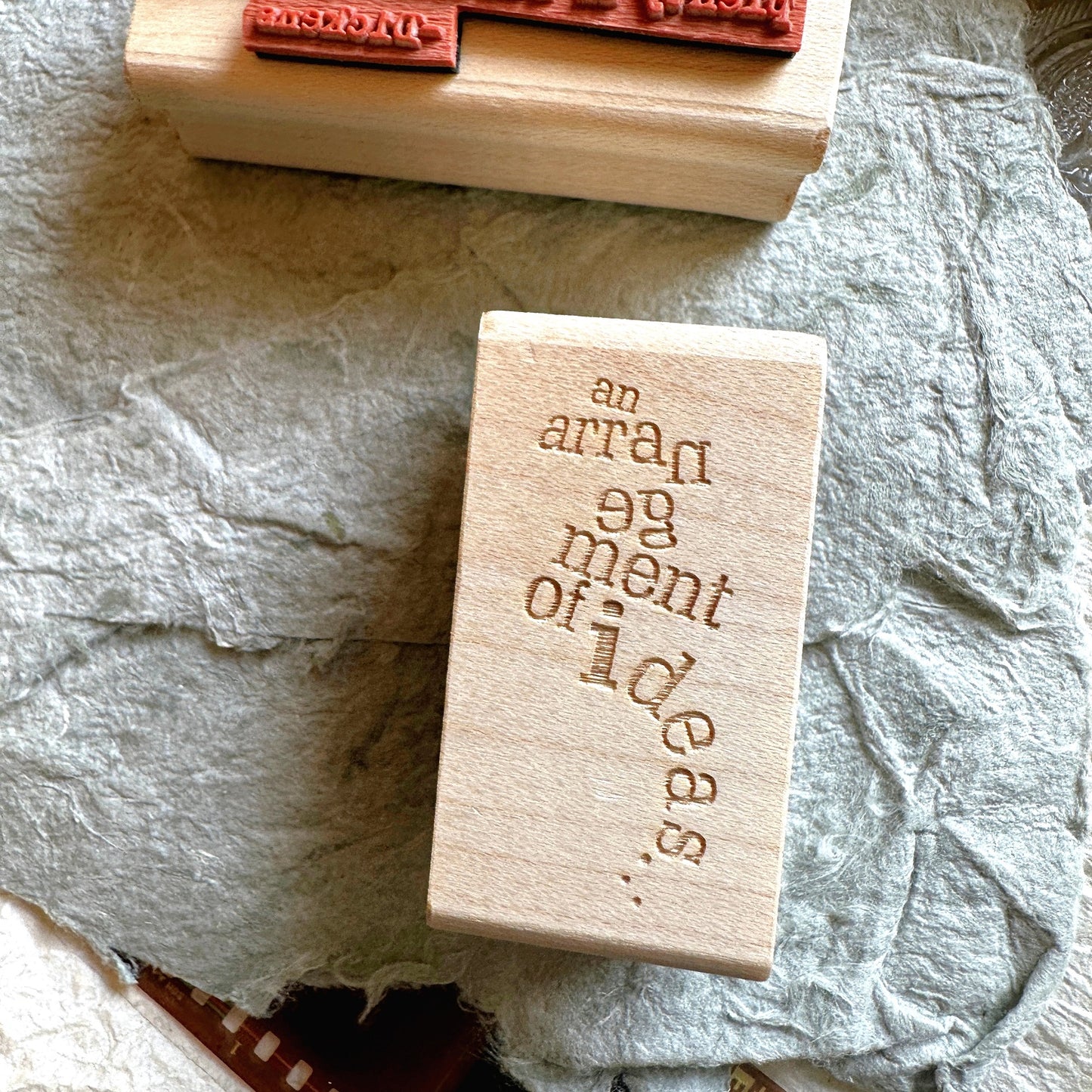 TAOthings Studio - An Arrangement of Ideas rubber stamp