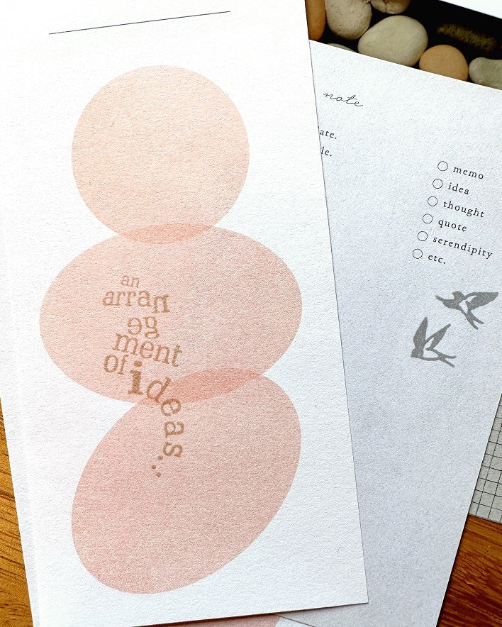 TAOthings Studio - An Arrangement of Ideas rubber stamp