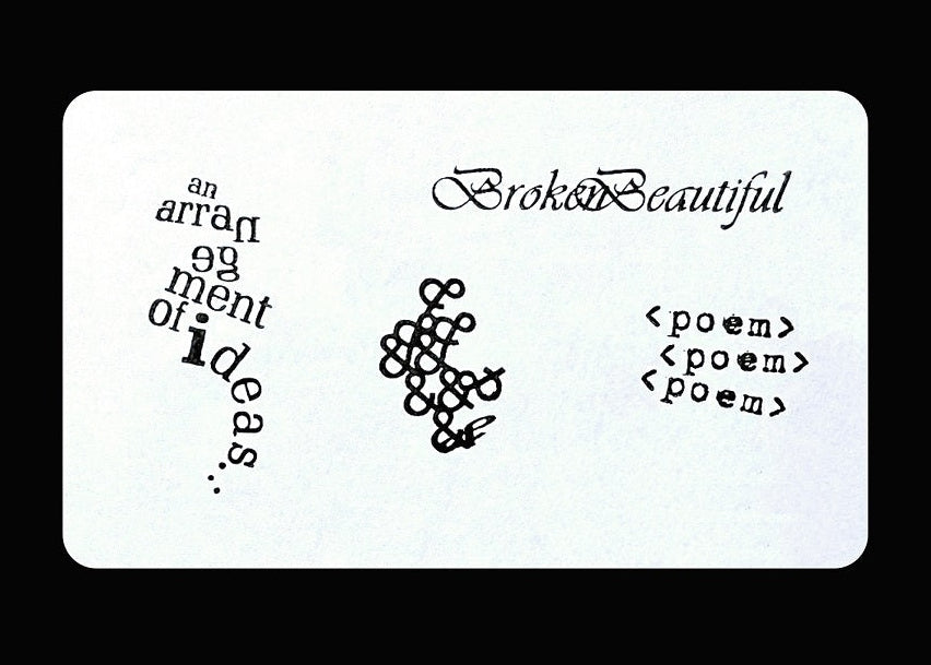 TAOthings Studio - An Arrangement of Ideas rubber stamp