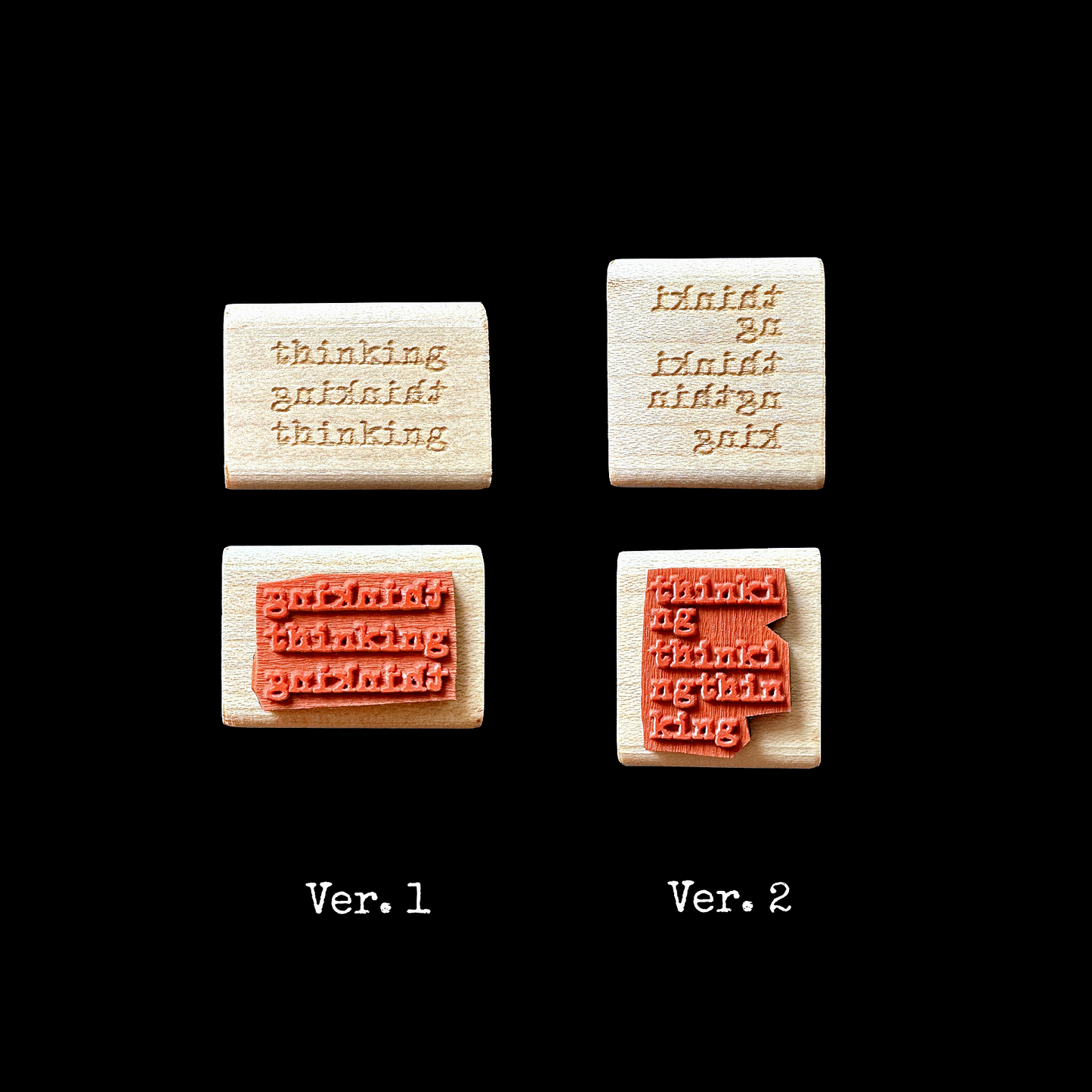 TAOthings Studio - thinking rubber stamps