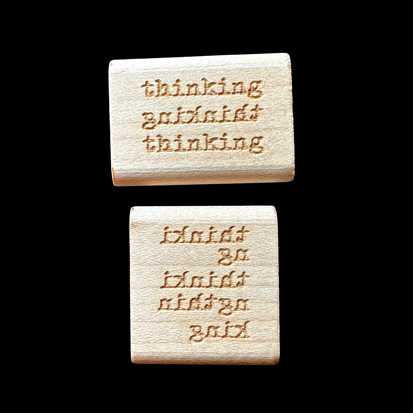 TAOthings Studio - thinking rubber stamps
