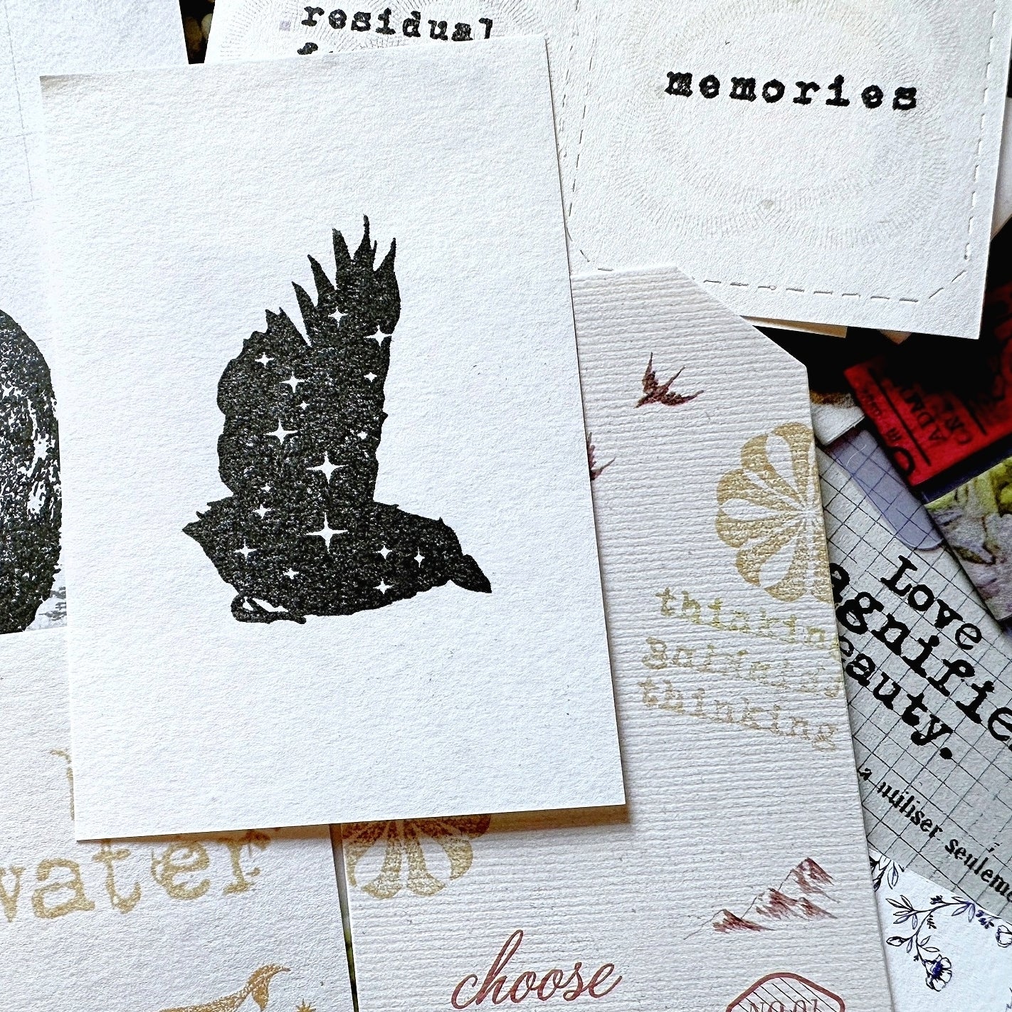 TAOthings Studio - thinking rubber stamps