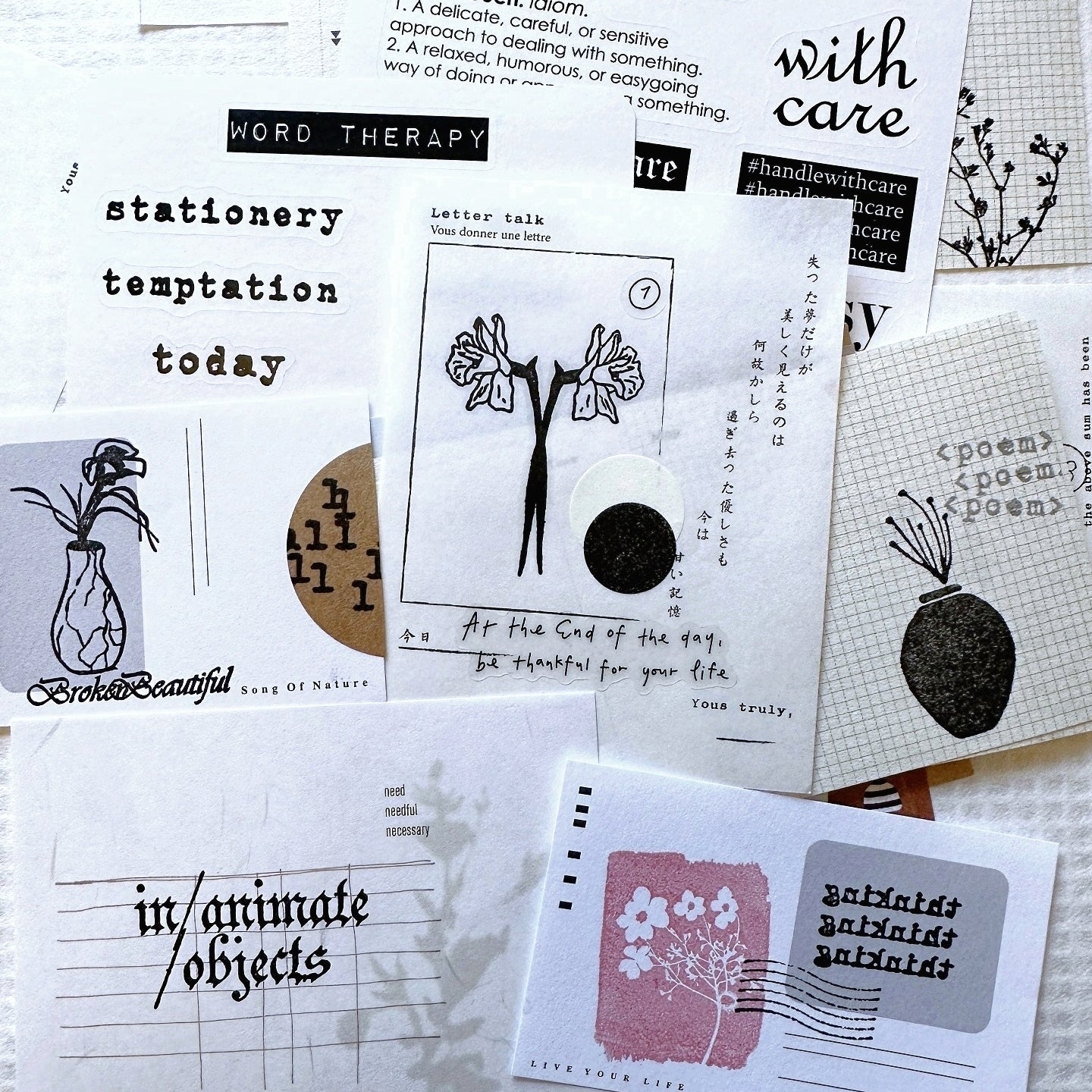 TAOthings Studio - thinking rubber stamps