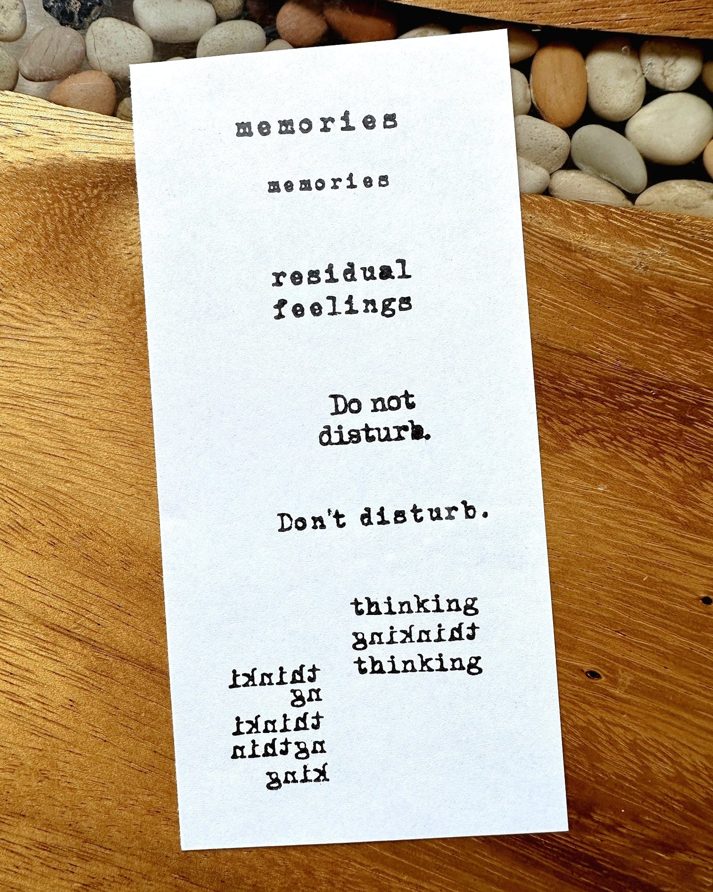 TAOthings Studio - thinking rubber stamps