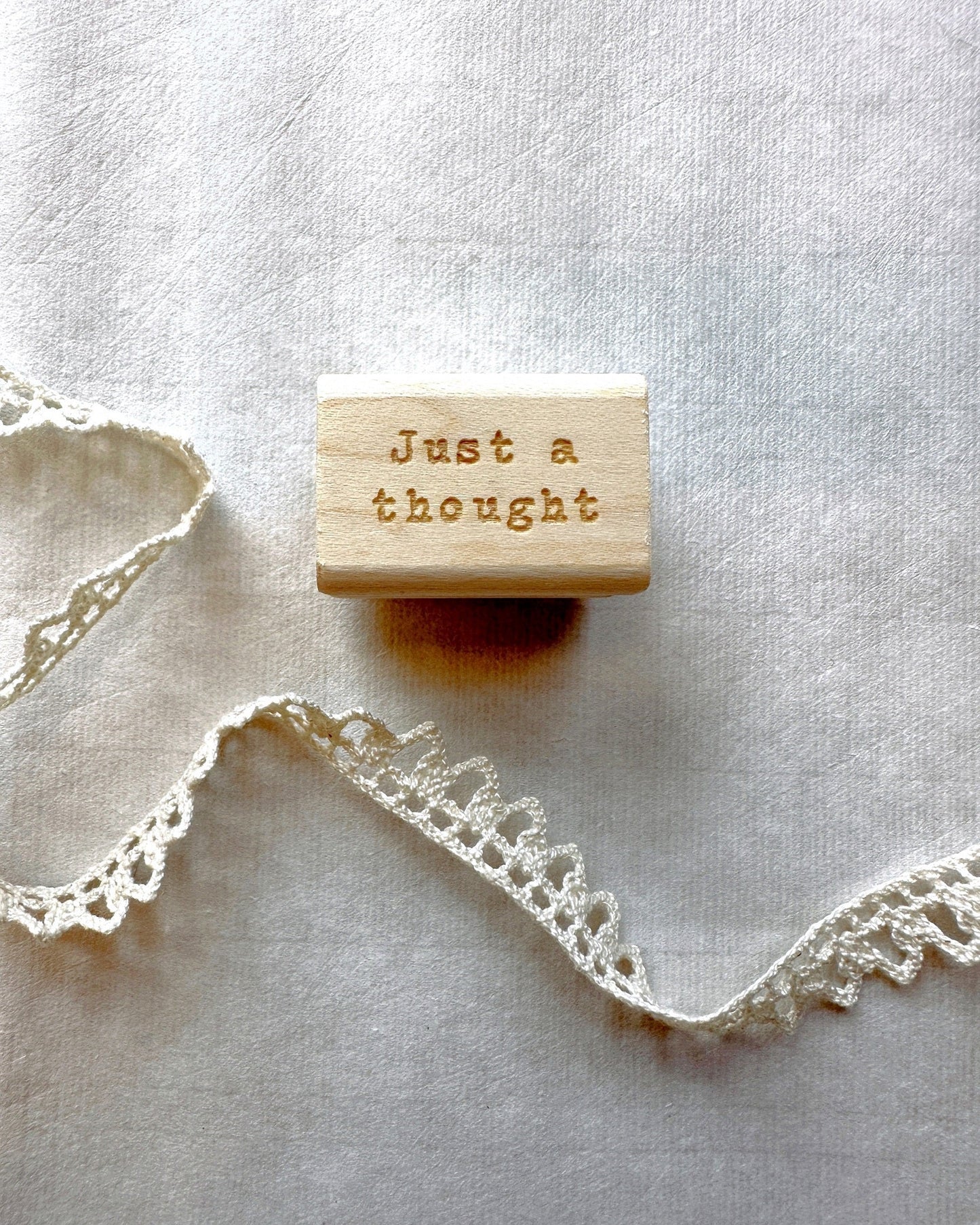 TAOthings Studio - Just a Thought rubber stamp