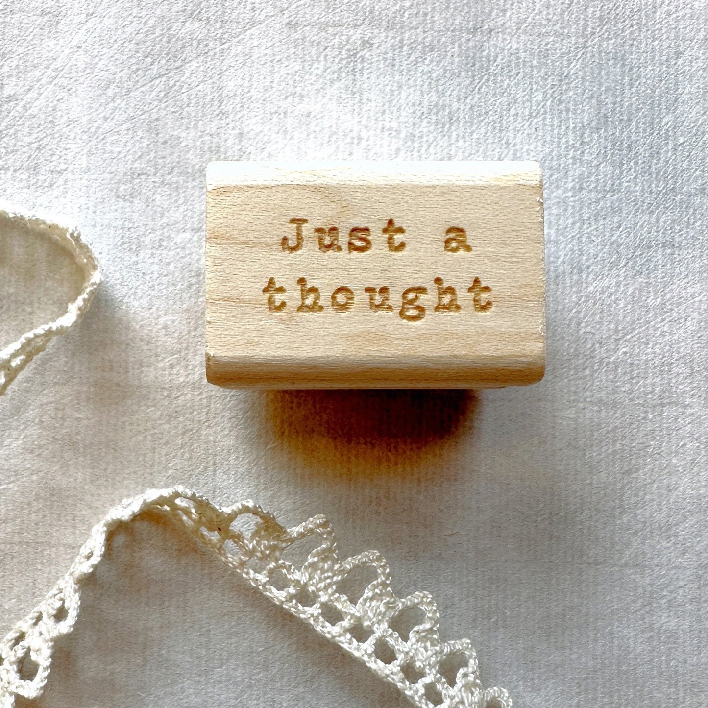 TAOthings Studio - Just a Thought rubber stamp