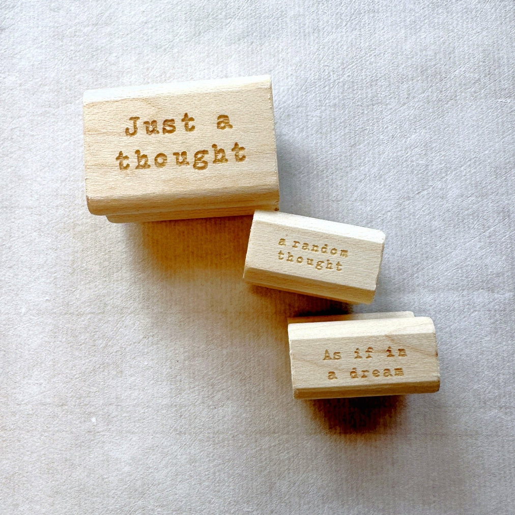 TAOthings Studio - Just a Thought rubber stamp