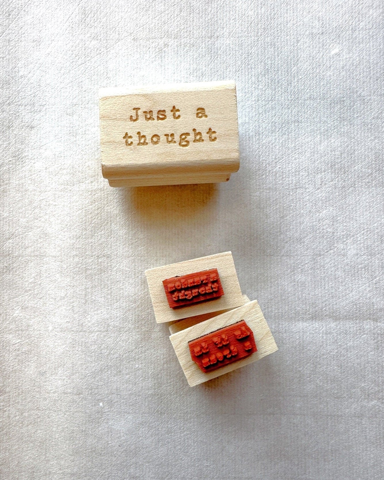 TAOthings Studio - Just a Thought rubber stamp
