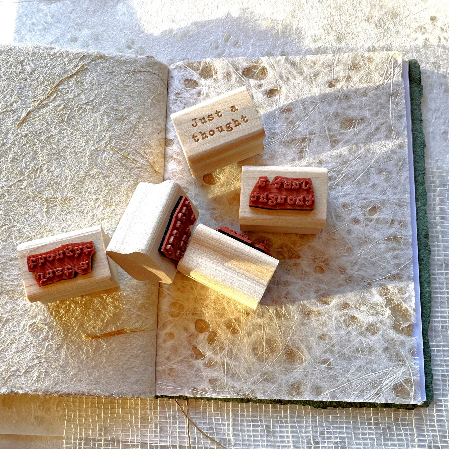 TAOthings Studio - Just a Thought rubber stamp