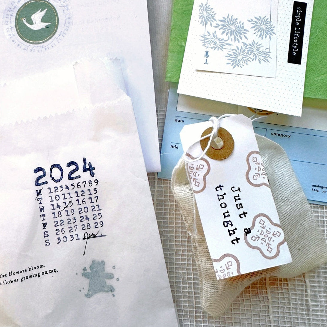 TAOthings Studio - Just a Thought rubber stamp