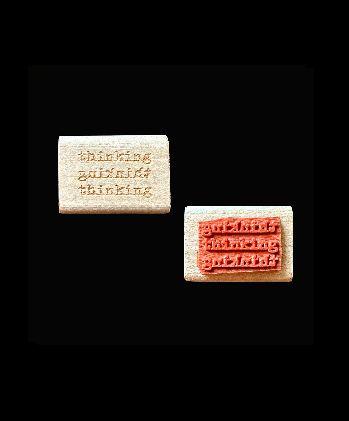 TAOthings Studio - thinking rubber stamps