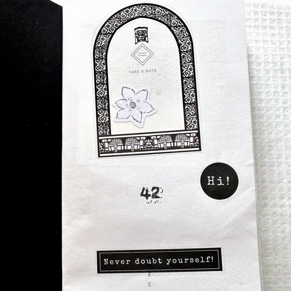 TAOthings Studio - “42” mini rubber stamp
