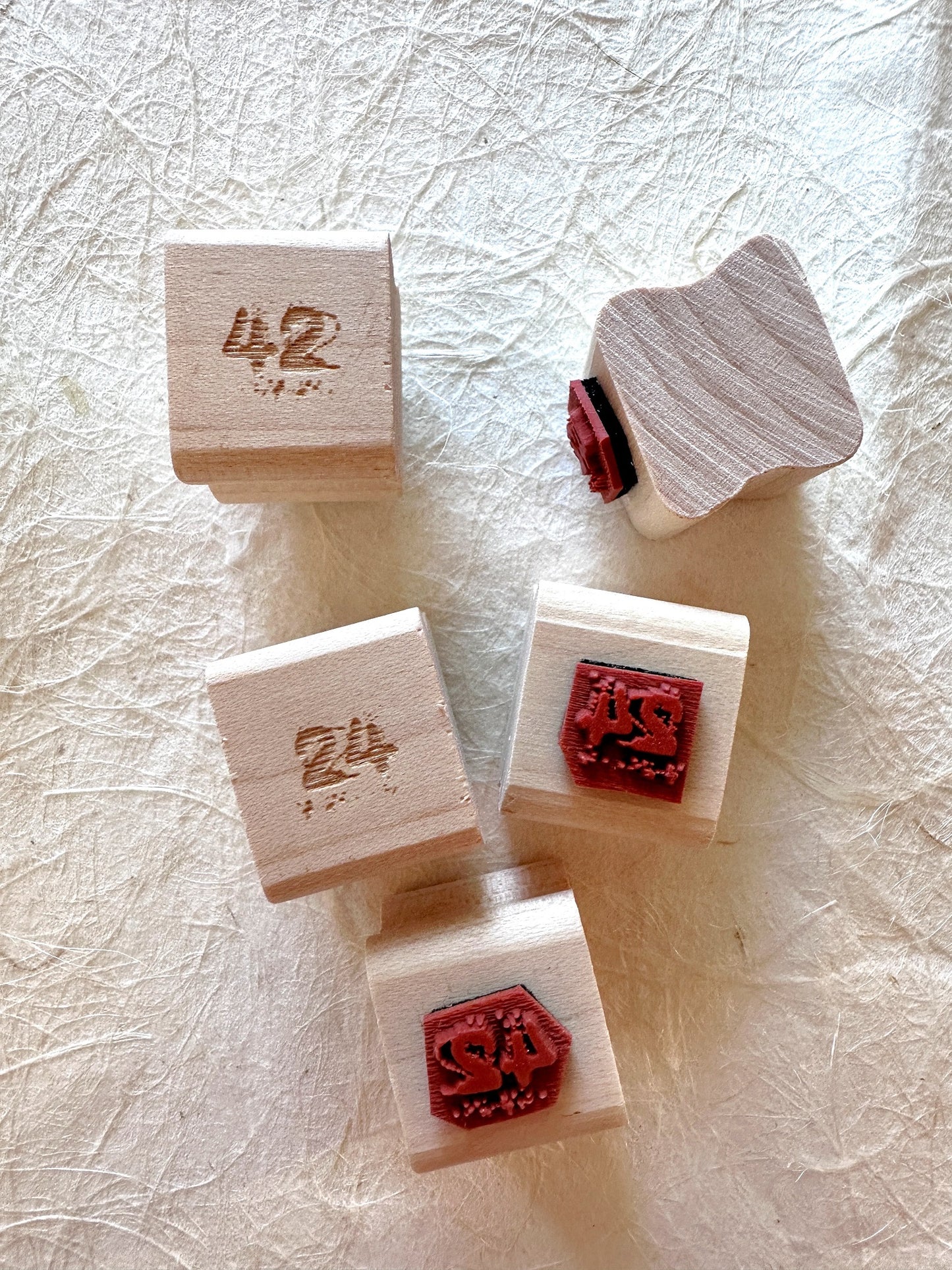 TAOthings Studio - “42” mini rubber stamp