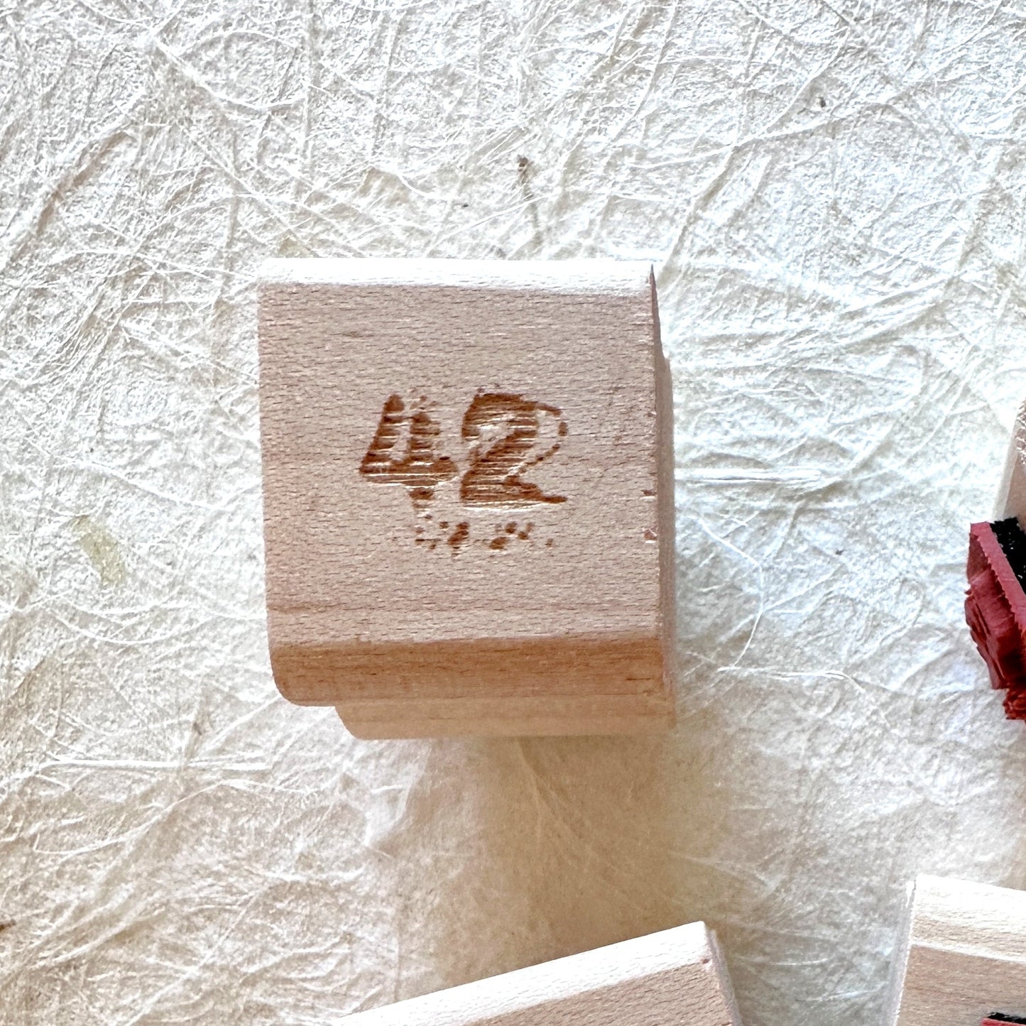 TAOthings Studio - “42” mini rubber stamp