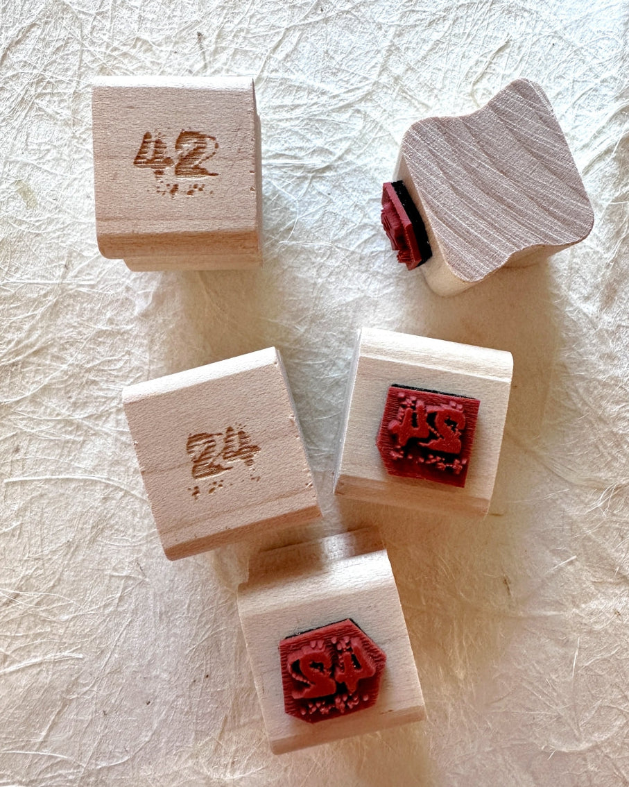 TAOthings Studio - “42” mini rubber stamp