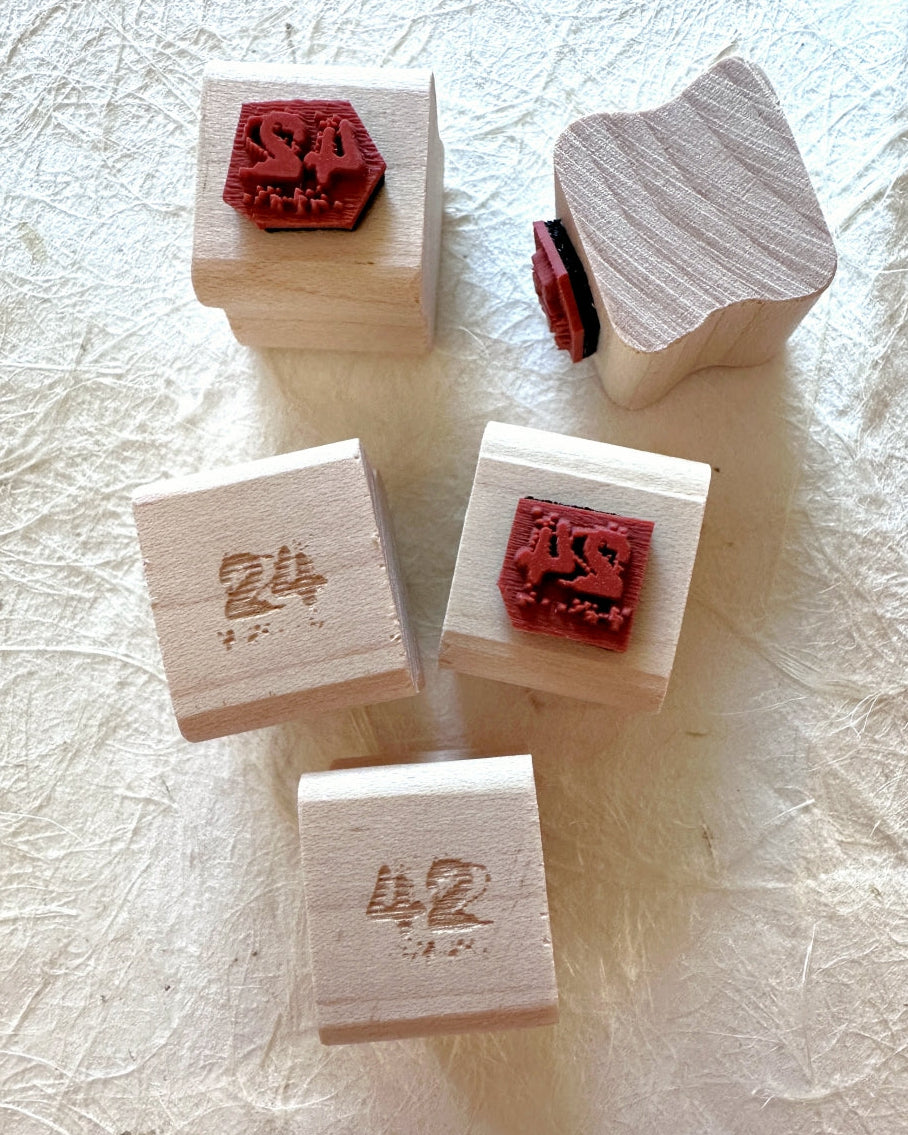 TAOthings Studio - “42” mini rubber stamp