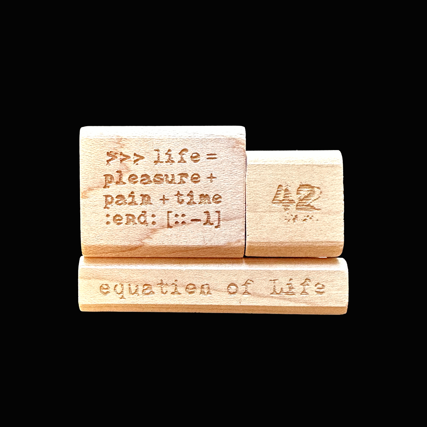 TAOthings Studio - Pythonesque & Equation of life rubber stamps